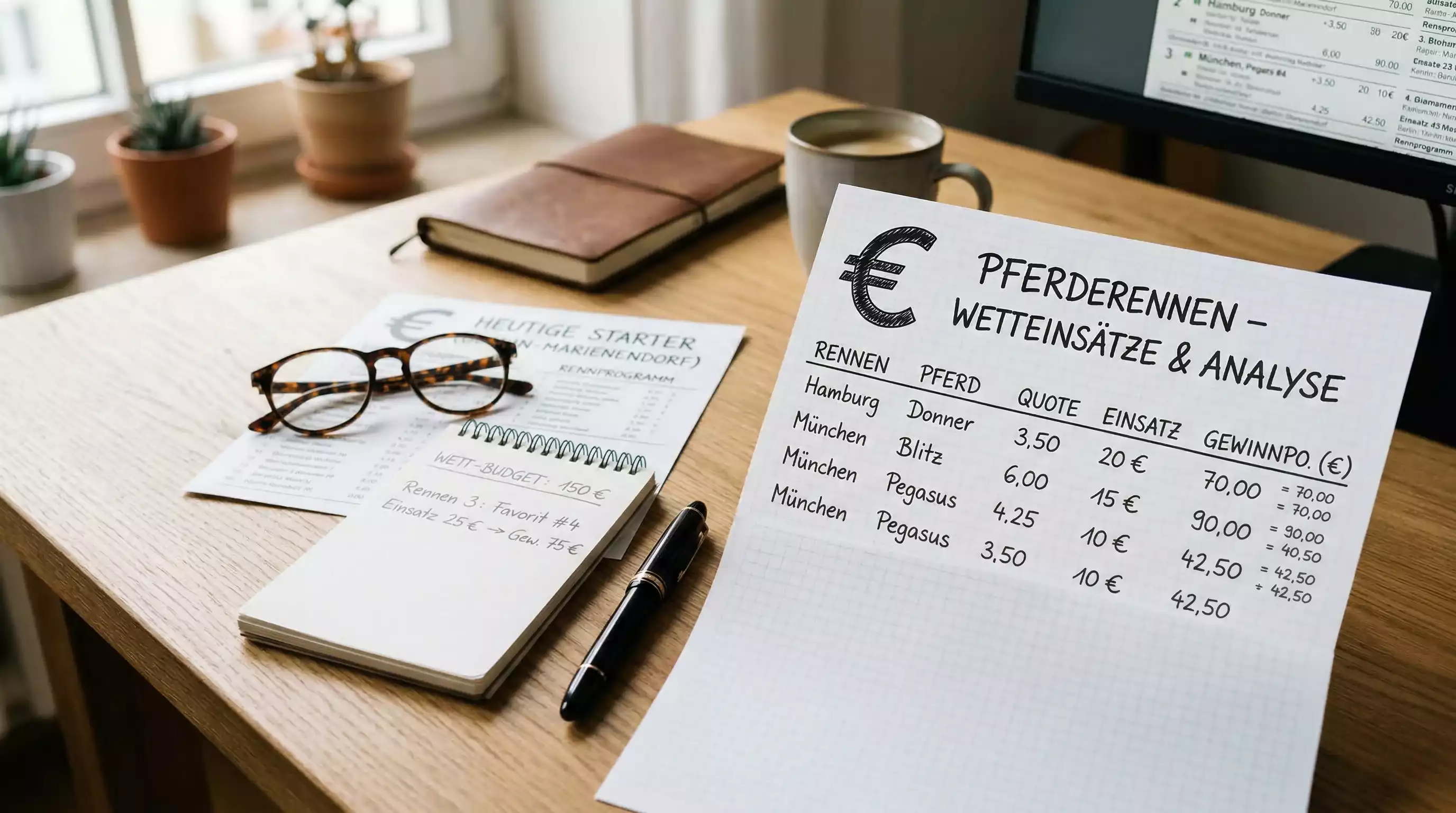 Pferdewetten Steuerfrei – Dokumente zur Wettsteuer mit Euro-Symbol